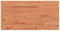 vidaXL Waschtischplatte, Multifunktional Arbeitsplatte mit 4 abgerundeten Ecken, Waschtischkonsole Tischplatte für Badezimmer, Holzplatte Platte Badmöbel, 100x50x1,5 cm Massivholz Buche