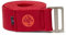 Manduka Align Yoga-Gurt, leichte Baumwolle, sichere, rutschfeste Unterstützung, Rose, 4,4 cm breit, 244 cm