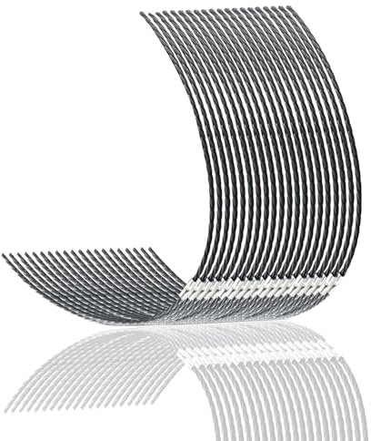 Hilo Desbrozadora,20Pcs Bobina de Recambio,Recambios Desbrozadoras,Hilo Desbrozadora Acero Accesorios para Desbrozadora,Compatible con Bosch AFS 23-27