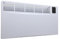 ECOSO Elio 2500W White UK Plug WiFi Convector Panel Smart Electric Heater - 420mm x 895mm