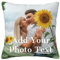 LMQJDZ Personalisiertes Foto Kissen, Benutzerdefinierte Wurfkissen Doppelseitiger Druck mit Bild Text Name, für Geburtstag, Muttertag, Weihnachten, Raumdekoration, Familien Gedenk Geschenke, 40x40cm