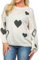 Hailys Damen Strickpullover He44art gestrickter Damenpullover Pulli mit Herzen UNF-3347 Beige/Khaki Heart (1604013622) L/XL