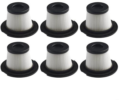 Vilgftyiet Lot de 6 filtres de rechange pour aspirateur sans fil H.Koenig UP810, H.Koenig UP600