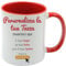 AL PRODUCTION Tazza Mug Personalizzata con Foto, Testo, Logo, Immagine - Ideale per la tua colazione (Rosso)