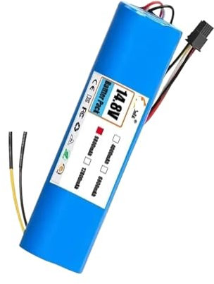 Batería de 14,4 V y 12800 mAh Compatible con los Accesorios de aspiradora Robot Cecotec Conga 3090, 3091, 3092, 1690, 1890, 2090 y 2290.(4000mAh)