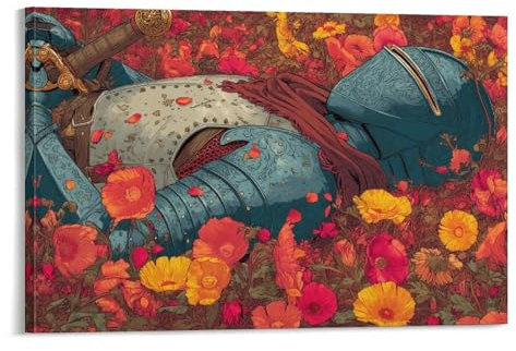 SHUNXIFQ Dark Souls Ritter Poster;Wandbild Kunstdruck Wand-Dekorationen Mit Eindrucksvollen Farben 08x12inch(20x30cm)