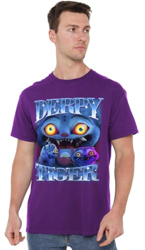 Kpop Demon Hunters Unisex K-pop Demon Hunters - Derpy Tiger Bootleg Unisex T Shirt T-Shirt