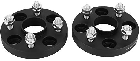 aqxreight 2 Stück 20 Mm/0,8 Zoll Dicke Spurverbreiterungen Nabenflansch 4 X 1 20 Mm Spurverbreiterungen Nabenflansch 4 X 100 PCD-Zubehör für MX5 Mk1 Mk2