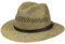 Lipodo Chapeau en Paille avec Bande de Cuir Femme/Homme - Made in Italy Traveller d'été Été Printemps-été - S (54-55 cm) Nature