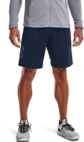 Under Armour Herren Tech Graphic Short, atmungsaktive Sweatshorts für Männer, komfortable kurze Hose mit loser Passform