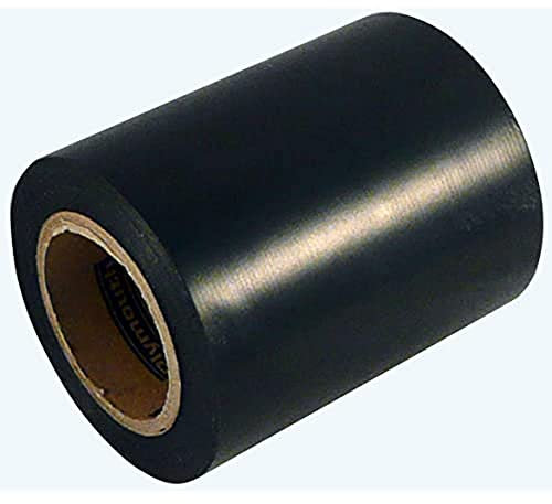 Riegolux 999129 Klebeband, PVC, Schwarz, 10 m x 80 mm, 0.18 mm