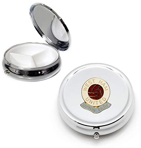 Football Pill Box W Ham