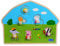 Barbo Toys - Peppa Wutz Puzzle aus Holz Play Für Kinder – 6 Knopfpuzzleteile – Holzpuzzle ab 2 Jahre – Puzzle in Holzrahmen mit Peppa Wutz Freunden – Offizielles Peppa Wutz - Holzpuzzle ab 2