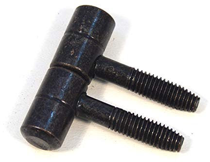 Bisagra para puerta (40 mm), Bisagras Grandes de Puertas, color negro