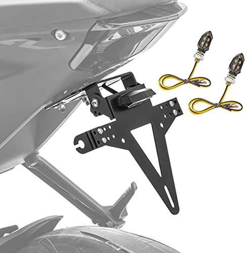 Kennzeichenhalter + 2X LED Blinker für Aprilia Dorsoduro 1200/900 / 750 KH2