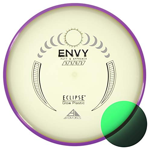 Axiom Discs Eclipse Glow 2.0 Envy Disc Golf Putter (Colors May Vary)