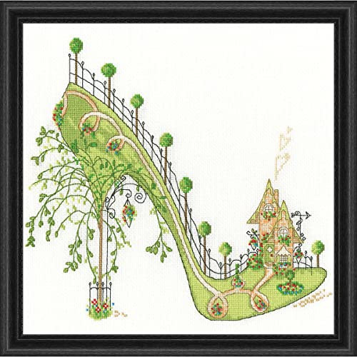 Bothy Threads The Home of Happy Stitching Kreuzstich Set mit Zählmuster Nach Hause laufen