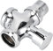 ViaGasaFamido Manual Flush Valve, Urinal Flush Valve Push Button Zinc Alloy Toilet Delay Flushing Valve Toilet Tank Parts Replacement DN20 DN25 Toilet Flush Valves