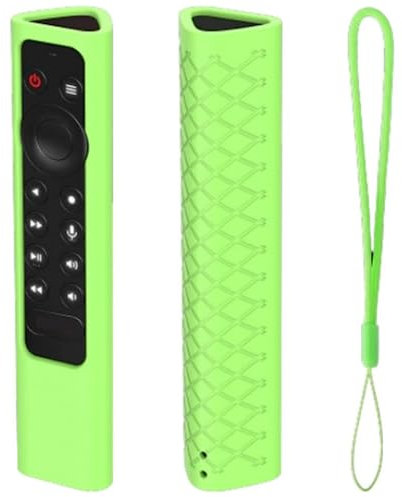 USTIYA Remote Case for NVIDIA Shield TV Pro 4K HDR Control Protective Cover Silicone (Green)