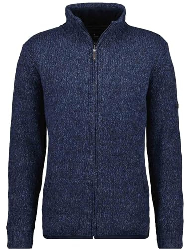 RAGMAN Herren Cardigan mit Fleecefutter