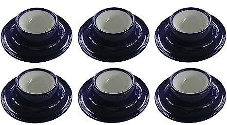 Eierbecher navy blau Melamin 6er