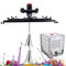 Sayoc 3000w Elektrische Tankmischermaschine, IBC Farbmischer Mit Stützaufhängung, Edelstahlstange Und Klinge, Klappbarer Propeller, Für Tintenlöser Rührwerk
