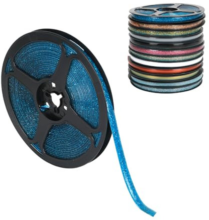 Selbstklebend Flexible Zierleisten,Stuckleisten Decke Zierleiste Wand Keramikfliesen Kantenband 6M*7.5MM Selbstklebend Seitenkanten zum Herd,Waschbecken,Fliesenrand (Blau)