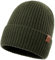 TOP-EX XL/XXL Warme Beanie-Mütze aus 100% Merinowolle mit Fleecefutter für Herren und Damen - Wintermütze für Laufen und Golf, Strickmütze, Wollmützer Grün