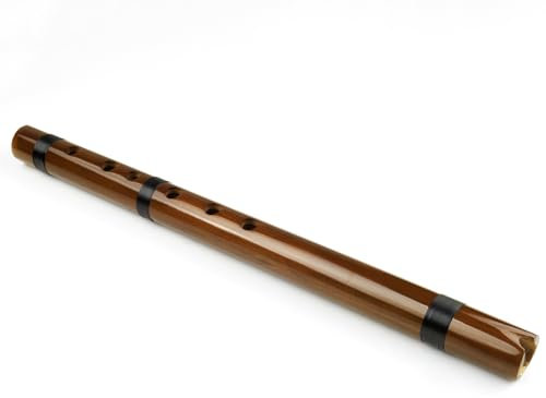 Traditionelle Holzinstrumente, peruanische Quena-Flöte, vertikale Bambusflöte, indische Klarinette, Bambus-Quena-Flöte (braune G-Taste)