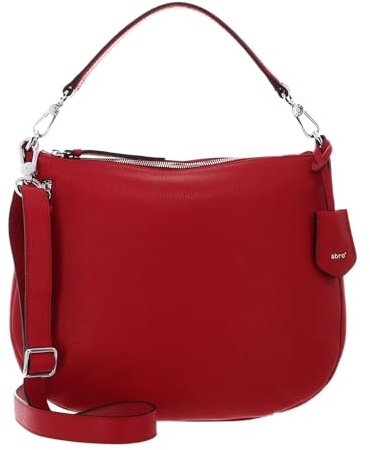 Abro Leather Adria Hobo Bag Juna S Red