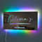zouwii Personalisiertes Namensspiegellicht Für Schlafzimmer, Led-Leuchtspiegel Für Die Wand, Personalisiertes Neonbeleuchtetes Schlafzimmerschild, Individuelle Hochzeitsgeschenke