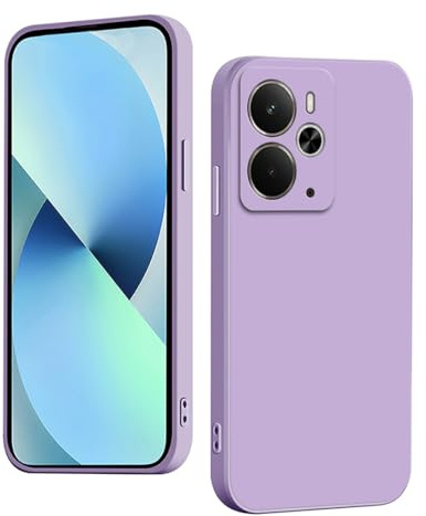 YUXING Funda para Realme 14 5G / Realme 14T 5G Silicona - Moda Lindo Patrón Diseño Delgado Carcasa, Antichoque, Antideslizante, Elegante, Protección Totaly Resistente (Púrpura)