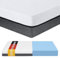 Arensberger SARA Schaumstoff Matratze 90x200 cm – 16 cm NANOCELL® Gel-Schaum – H3 Härtegrad – Atmungsaktiv – Abnehmbarer Bezug 240g/m² – Waschbar bis 60°C – Rollmatratze Komfortmatratze