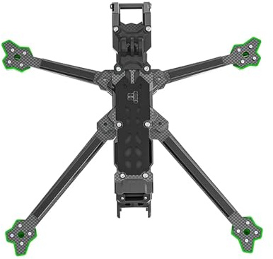 Kompatibel mit IFlight, Nazgul Evoque F6 V2 O4-Rahmensatz, 6 Zoll (DeadCat), Radstand 262 mm 6-mm-Arm, kompatibel DJI, Air Unit RC FPV-Drohne