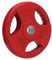Olympic Weight Plates, 125kg - 25kg - Solid Colour Rubber Tri-Grip, Powerlifting & Bodybuilding Weights - Home Gym Equipment for Strength Training & Workouts by Body Revolution