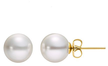 Heideman Ohrringe Damen Perlohrstecker aus Edelstahl silber farbend poliert Ohrstecker für Frauen mit Perle in verschiedenen Größen