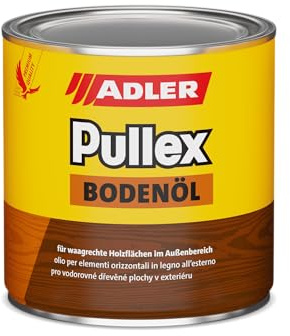 ADLER Pullex Bodenöl Farblos, tönbar zum Aufhellen, 750 ml, Terrassenöl für außen, lasierend