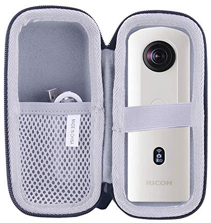 WERJIA EVA Hard Case for RICOH Theta SC2/SC/V 360° Camera (Black)