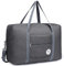Narwey Handgepäck Tasche für Flugzeug 55x40x20cm/45x36x20cm Faltbare Reisetasche Overnight Weekend Damen Handgepäck Sporttasche Koffer 25L mit Schultergurt (Grau)