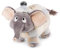 NICI Kuscheltier Elefant mit Schneeanzug 25cm – Stehendes Elefanten Plüschtier für Mädchen, Jungen & Babys – Flauschiges Stofftier zum Kuscheln & Spielen – Schmusetier der Winter Kollektion