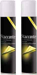 2 pezzi - STACCANTE ALIMENTARE spray per teglie 500ml - spray antiaderente ideale per torte, dolci e salati - per oliare stampi, padelle ecc - VOL 10 ad uso professionale