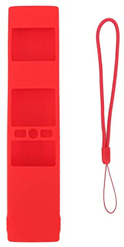 TOPINCN Custodia Protettiva Antiurto per Telecomando in Silicone per AN MR700 AKB75455602 Cover Protettiva Antigoccia per Telecomando Skin Friendly(Rosso)