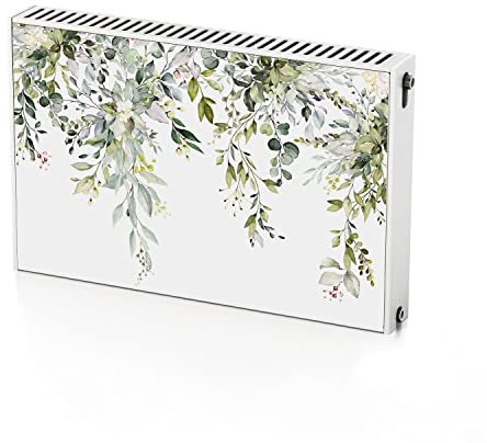 Coloray Heizkörper Magnet Heizkörperabdeckung Selbstklebend 90x60 cm - Efeu