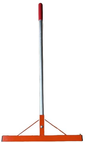 Zeluga 10-236 45,7 cm T-Bar Handheld Magnet Kehrmaschine, Orange