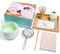 ZENRC Zeremonie-Matcha-Set – traditioneller Matcha-Schneebesen (Chasen) aus Bambus (Chashaku), traditionelle Matcha-Schüssel, Bambus-Schneebesen-Halter, Sieb-Tablett, das perfekte Matcha-Set (7er-Set,