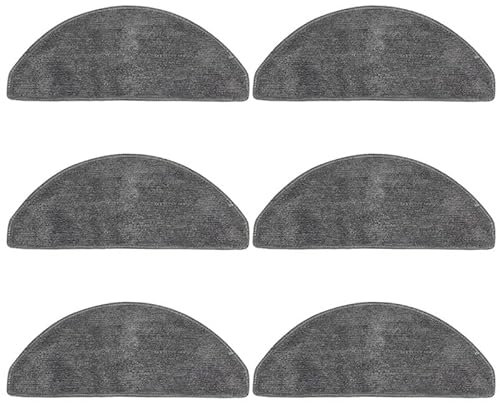 Moupaa Mop Vestiti per Xiaomi E10 E12 B112 Robot Aspirapolvere Pezzi di Ricambio (6 Pz)