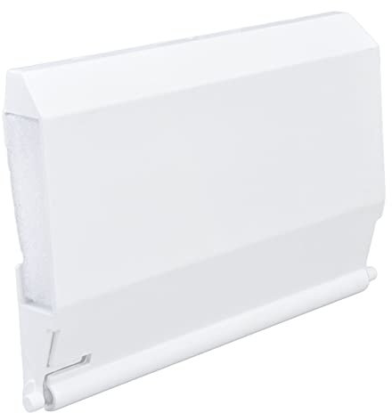 Schwimmbad Skimmer Klappe, 2 Stück, Kunststoff Skimmer Abdeckung, 19,5 x 14 cm, Wehr-Türklappe für Pool