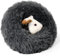 ONEJU Plüsch Meerschweinchen Bett, Meerschweinchen Kuschelhöhle, herausnehmbares Kissen, super gemütlich, ideales Waschbar Bett für Kaninchen und kleine Haustiere, Dunkel Grau