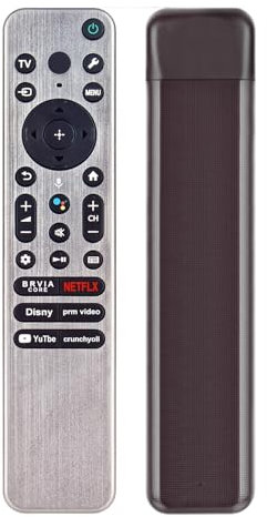 AULCMEET Remote RMF-TX910U New Replacement Backlit Voice Remote Control fit for Sony Smart 4Κ 8K HDTV HD TV,Sony 2023 Bravia TVs Models XR-55A95L XR55X90CL XR-55X90CL XR55X90L XR-55X90L XR55X93L