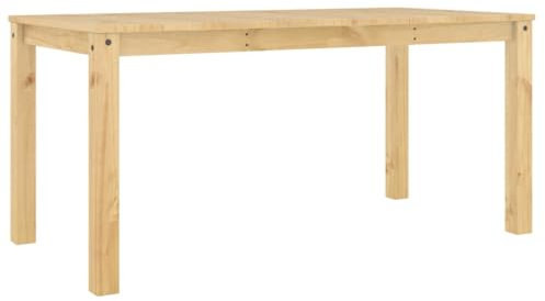vidaXL Esstisch Panama 160x80x75 cm Massivholz Kiefer